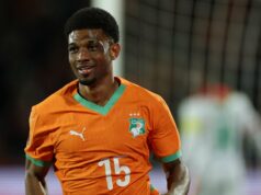 Amad continua brilhante forma na Costa do Marfim na eliminatória para atrasar seu retorno ao Man Utd Amad Diallo e Bryan Mbeumo se enfrentando na AFCON.