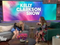 Amanda Seyfried desmaia de alegria após fazer um dueto de sua música favorita com Kelly Clarkson | Vídeo Kelly Clarkson (Getty Images)