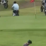 Uma gangue de adolescentes em bicicletas elétricas foi capturada percorrendo as ruas e até mesmo um clube de golfe nas praias do norte de Sydney, gerando temores de que seja apenas uma questão de tempo até que haja outra fatalidade.