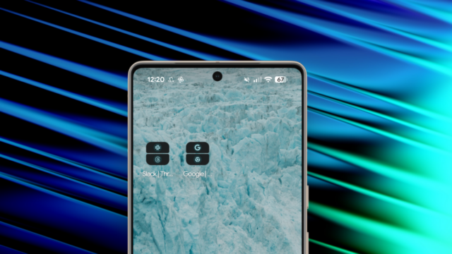 Multitarefa em tela dividida 90:10 no Andorid