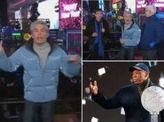 Andy Cohen chora com o ex-prefeito de Nova York, Eric Adams, em um discurso selvagem após a queda da bola na Times Square: ‘Saia ao pôr do sol!’ Andy Cohen chora com o ex-prefeito de Nova York, Eric Adams, em um discurso selvagem após a queda da bola na Times Square: 'Saia ao pôr do sol!'