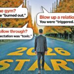 Ano novo, novas desculpas: como o discurso terapêutico sabota as resoluções de janeiro