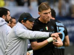 Antonio Conte acha que está fazendo algo com Rasmus Hojlund no Napoli que Ruben Amorim não poderia fazer no Man Utd Amad, Alejandro Garnacho, kobbie Mainoo e Rasmus Idlund com a FA Cup.