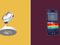 Apple Watch monitora o açúcar no sangue um passo mais perto com o lançamento de novas tecnologias Apple Watch monitora o açúcar no sangue um passo mais perto com o lançamento de novas tecnologias | Pingente Isaac mostrado à esquerda com aplicativo complementar à direita