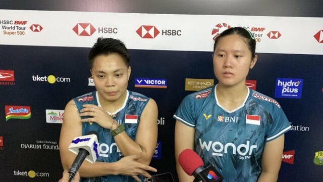 Apriyani/Lanny desmaiou nas semifinais do Masters da Indonésia de 2026, duplas femininas da Indonésia acabam
