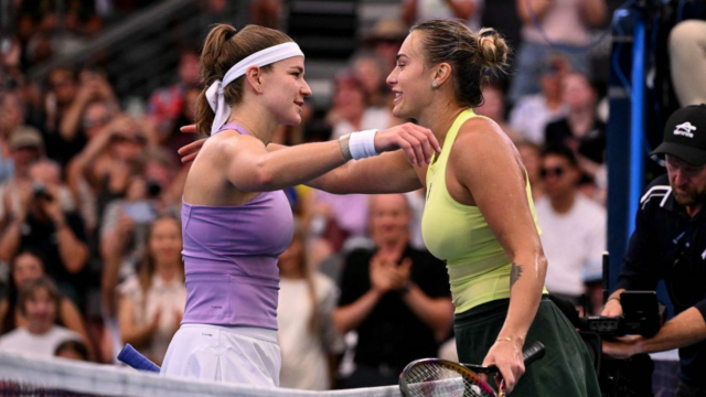 Aryna Sabalenka chega à final do Brisbane International Aryna Sabalenka chega à final do Brisbane International