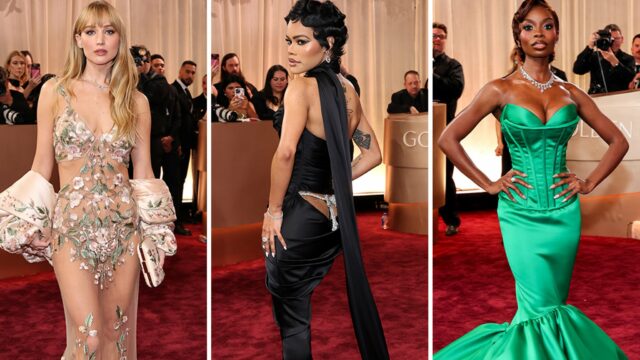 As 20 estrelas mais elegantes que conquistaram o Globo de 0112-Jennifer-Lopez-Miley-Cyrus-Globos-de-Ouro-SUB