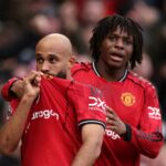 Patrick Dorgu foge para comemorar