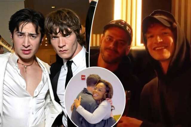 As estrelas de 'Heated Rivalry' Connor Storrie e François Arnaud conquistam a semana da imprensa de Nova York | Tours de imprensa viral
