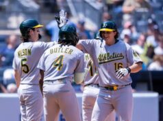 A’s novamente negada a marca registrada ‘Las Vegas Athletics’ no último golpe para o clube da MLB A's novamente negada a marca registrada 'Las Vegas Athletics' no último golpe para o clube da MLB