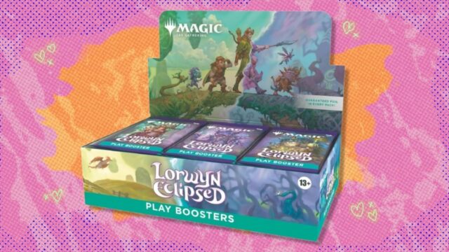 As pré-encomendas do Magic: The Gathering Lorwyn Eclipsed Play Booster Box custam US $ 14 na Amazon
