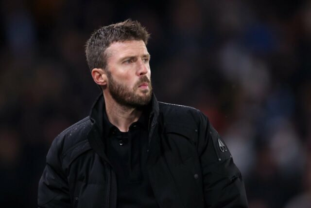 As últimas novidades de Michael Carrick para o Man Utd O técnico do Manchester United, Michael Carrick, comemora no final da partida da Premier League entre Manchester United e Arsenal em Old Trafford, em 2 de dezembro de 2021