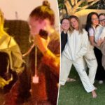 Ashley Tisale e Haylie Duff se unem para um passeio em família em meio ao drama tóxico de um grupo de mães