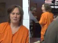 Assassina da Flórida expulsa do tribunal por causa de explosão ao ser condenada à prisão perpétua por assassinar colega de quarto Assassina da Flórida expulsa do tribunal por causa de explosão ao ser condenada à prisão perpétua por assassinar colega de quarto