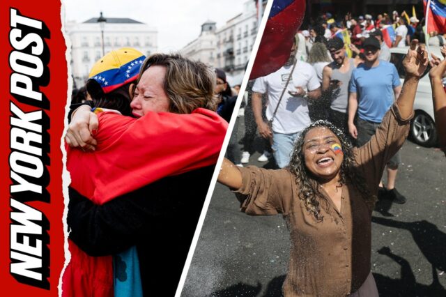 Assista ao vivo: Venezuelanos na Flórida comemoram a captura de Maduro
