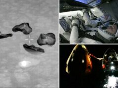 Astronauta doente retorna à Terra no início da primeira evacuação médica da NASA Astronauta doente retorna à Terra no início da primeira evacuação médica da NASA