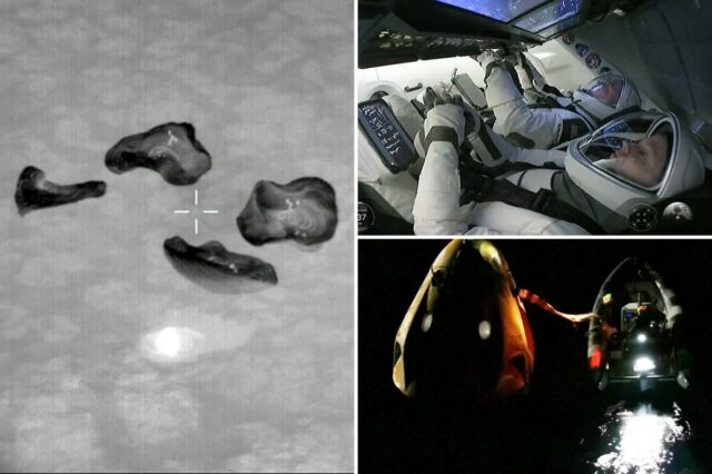 Astronauta doente retorna à Terra no início da primeira evacuação médica da NASA
