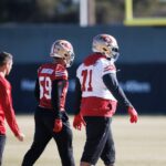 Atualizações ao vivo do 49ers-Eagles: Trent Williams está ativo, Ricky Pearsall Jr.