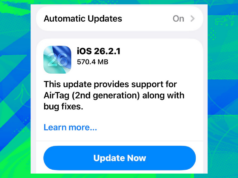 Atualize agora: Apple iOS 26.2.1 chega com suporte para AirTags 2 Atualize agora: Apple iOS 26.2.1 chega com suporte para AirTags 2