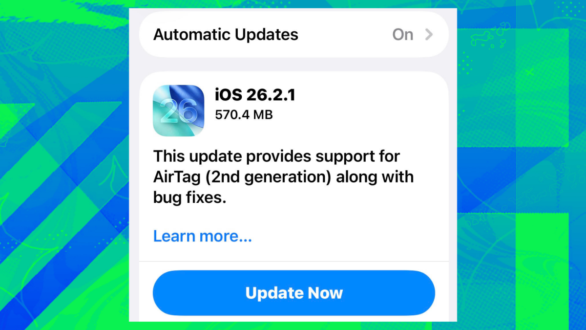 Atualize agora: Apple iOS 26.2.1 chega com suporte para AirTags 2
