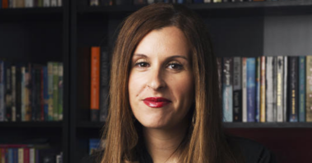 A autora palestina Randa Abdel-Fattah.