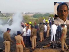 Avião particular cai na Índia, matando o vice-ministro-chefe Ajit Pawar e outras 4 pessoas Avião particular cai na Índia, matando o vice-ministro-chefe Ajit Pawar e outras 4 pessoas