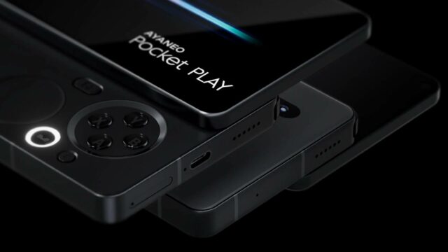 Uma renderização oficial do Ayaneo Pocket Play
