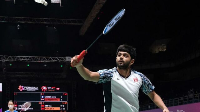 B. Sai Praneeth retorna à Índia como técnico, para viajar com a equipe para o Tailândia Masters
