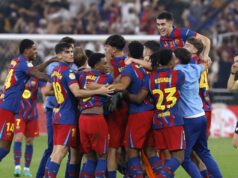Barcelona vence Real Madrid e defende título da Supercopa da Espanha Barcelona vence Real Madrid e defende título da Supercopa da Espanha