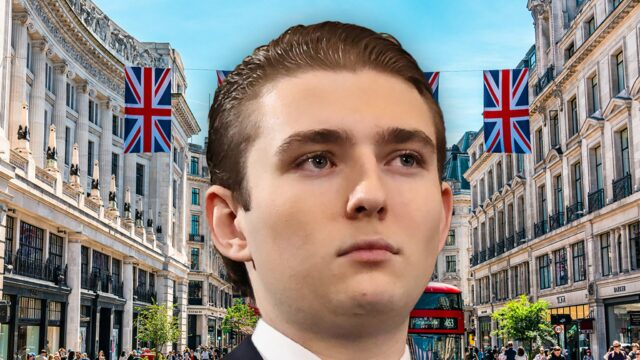 Barron Trump salva mulher que é espancada brutalmente pelo ex-namorado barron-trump-main-getty-1