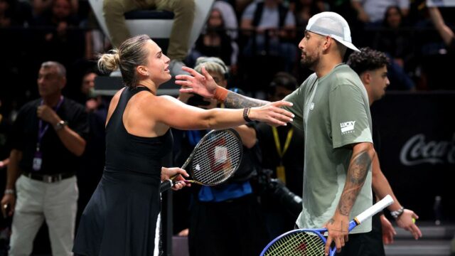 'Batalha dos Sexos' Aryna Sabalenka quer revanche e vingança contra Nick Kyrgios
