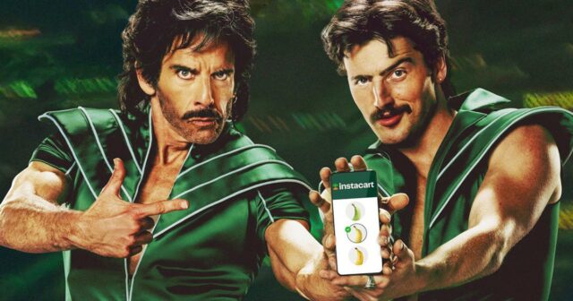 Ben Stiller e Benson Boone são uma dupla improvável no Ben Stiller e Benson Boone são uma dupla improvável no comercial do Super Bowl da Instacart