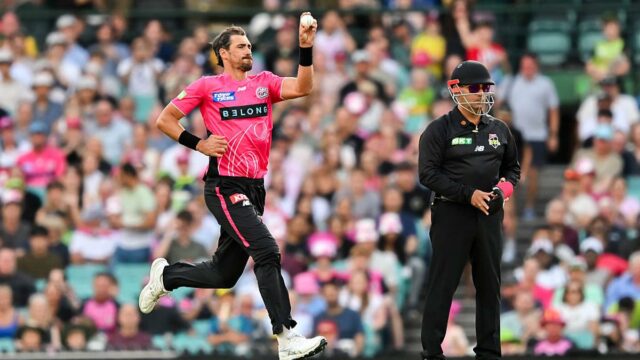 Big Bash League: Starc joga na BBL após 11 anos, escolhe um postigo no jogo de retorno
