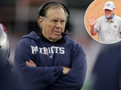 Bill Polian esclarece sua votação no Hall da Fama de Bill Belichick enquanto as perguntas surgem O técnico Bill Belichick, do New England Patriots, observa o segundo tempo contra o Kansas City Chiefs, no Gillette Stadium, em 17 de dezembro de 2023, em Foxborough, Massachusetts.