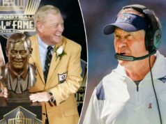 Bill Polian muda bizarramente a história da votação no Hall da Fama de Bill Belichick após acusações de sabotagem A cerimônia de posse do Hall da Fama do Futebol Profissional de 2021 com Peyton Manning, Cliff Harris e Jared Allen.