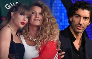 Blake Lively consertou relacionamento com Taylor Swift semanas antes do terno Baldoni justin baldoni blake animado e taylor swift getty 1