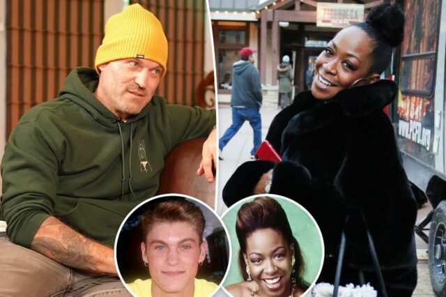 Brian Austin Green quebra o silêncio sobre o romance secreto dos anos 90 com a estrela de 'Martin', Tichina Arnold
