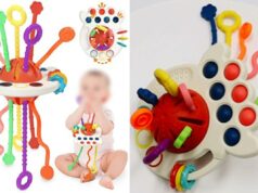 Brinquedo de dentição de bebê vendido na Amazon lembra dezenas de sustos de asfixia Brinquedo de dentição de bebê vendido na Amazon lembra dezenas de sustos de asfixia