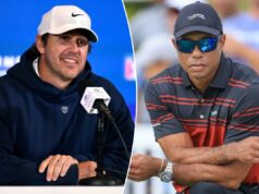 Brooks Koepka revela o papel de Tiger Woods em trazê-lo de volta ao PGA Tour após um telefonema Brooks Koepka revela o papel de Tiger Woods em trazê-lo de volta ao PGA Tour após um telefonema