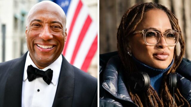 Byron Allen e Ava DuVernay se unem para desenvolver filme Ava DuVernay e David Oyelowo comparecem ao Essence Black Women In Hollywood Awards 2025 em Los Angeles. (Leon Bennett/Imagens Getty)