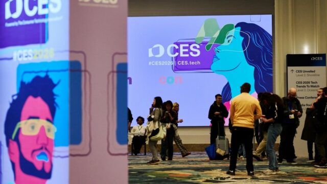 Série GeForce RTX 50 da Nvidia na CES 2025.