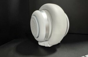 CES 2026: os fones de ouvido Neo da TDM se transformam em alto-falantes com um simples toque Estande da TDM na CES 2026
