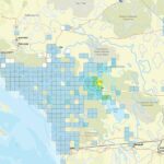 Um terremoto de magnitude 4,9 atingiu o sul da Califórnia às 21h (horário do leste dos EUA) na segunda-feira, iniciando um enxame de mais de uma dúzia de tremores em menos de um dia.