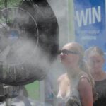 Calor recorde e incêndios reduzem a energia para 100.000