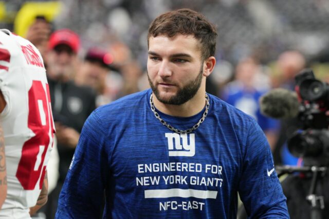 Cam Skattebo reage a John Harbaugh aceitando trabalho de treinador principal com gigantes
