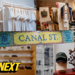 Canal Street se tornou o improvável ponto de encontro da moda masculina de Nova York – com marcas experientes se unindo propositalmente