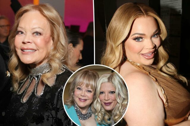 Candy Spelling, 80, é confundida com a influenciadora Trisha Paytas, 37, em capa de revista fortemente editada
