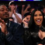 Cardi B grita ao ver a vitória de Stefon Diggs no playoff do New England Patriots