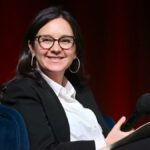 Bari Weiss em um evento do clube do livro em 19 de novembro de 2024 na cidade de Nova York (Noam Galai/Getty Images for The Free Press)