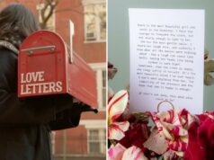 Cartas de amor anônimas de nova-iorquinos – colocadas em caixas de correio vermelhas em Nova York – apresentadas na exposição: ‘Amor em todas as suas formas’ Cartas de amor anônimas de nova-iorquinos - colocadas em caixas de correio vermelhas em Nova York - apresentadas na exposição: 'Amor em todas as suas formas'